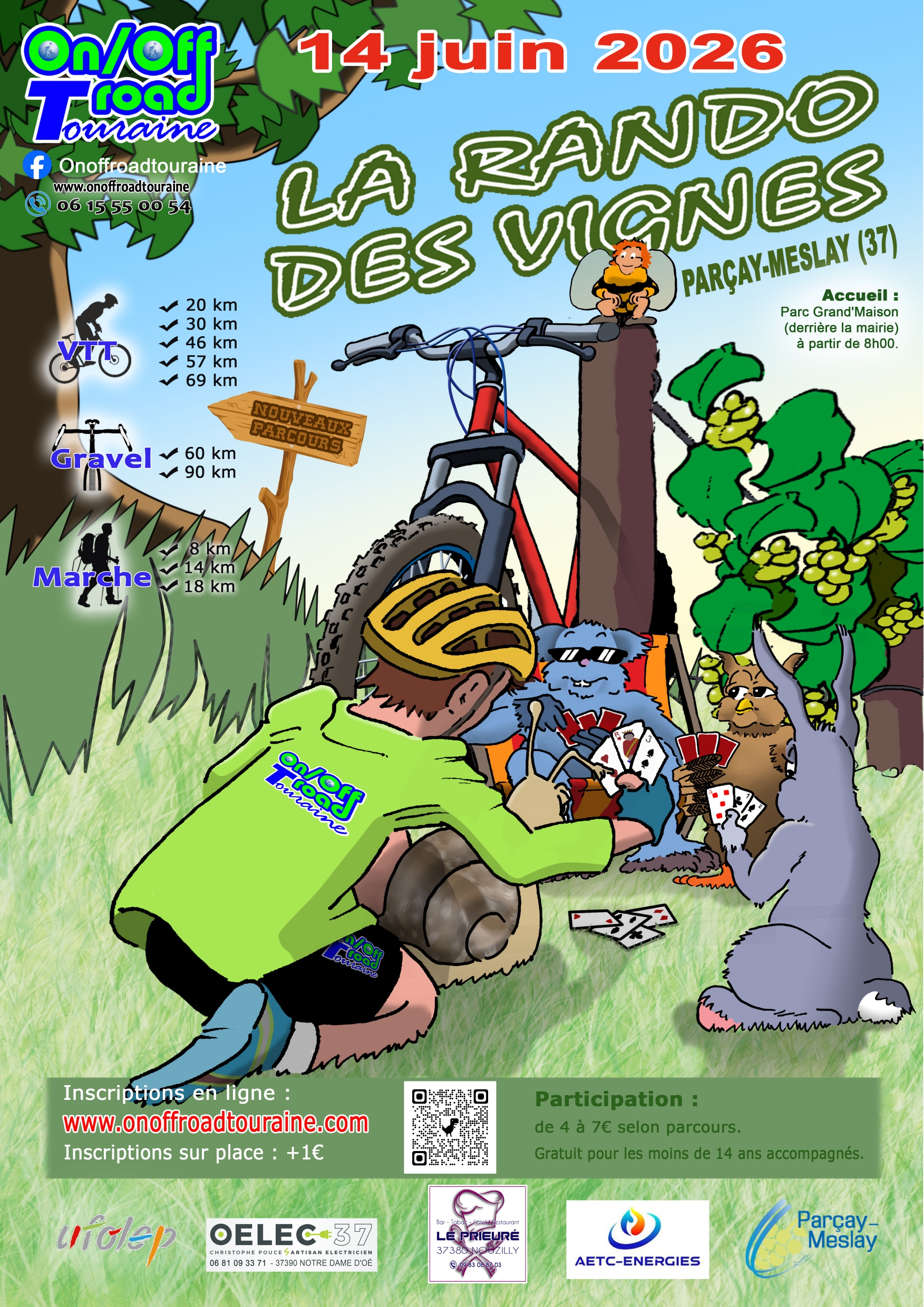 Affiche La rando des Vignes